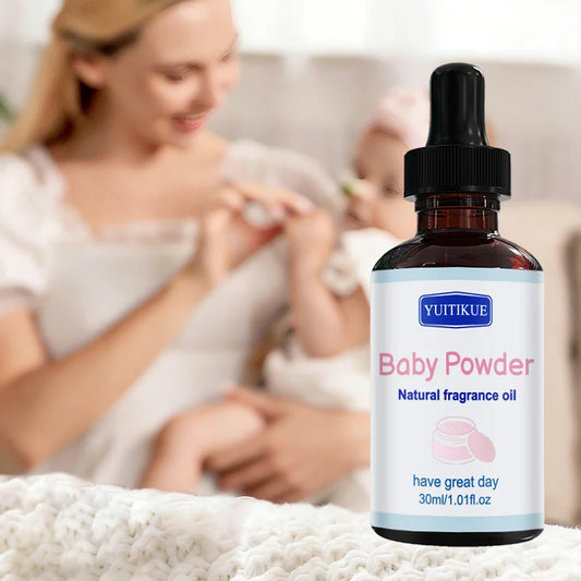YUITIKUE Baby Powder Fragrance Oil – Floral Aroma 30ml Fragrance Body Oil Oasis Select 30ml