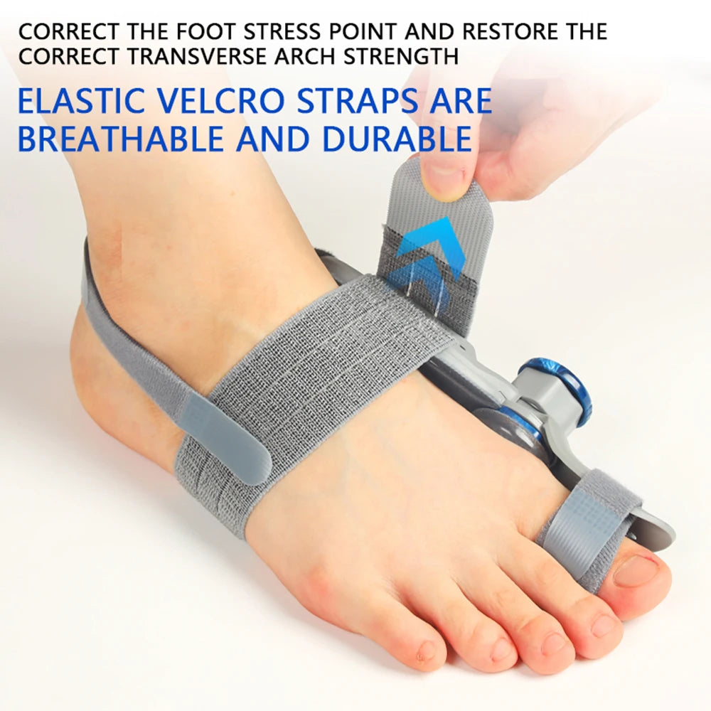 Toe Correction for Left Right Hallux Valgus Corrector Bunion Straightener Adjustable Thumb Big Toe Orthopedic Pedicure Foot Care Peaceful Pleasures Health and Wellness