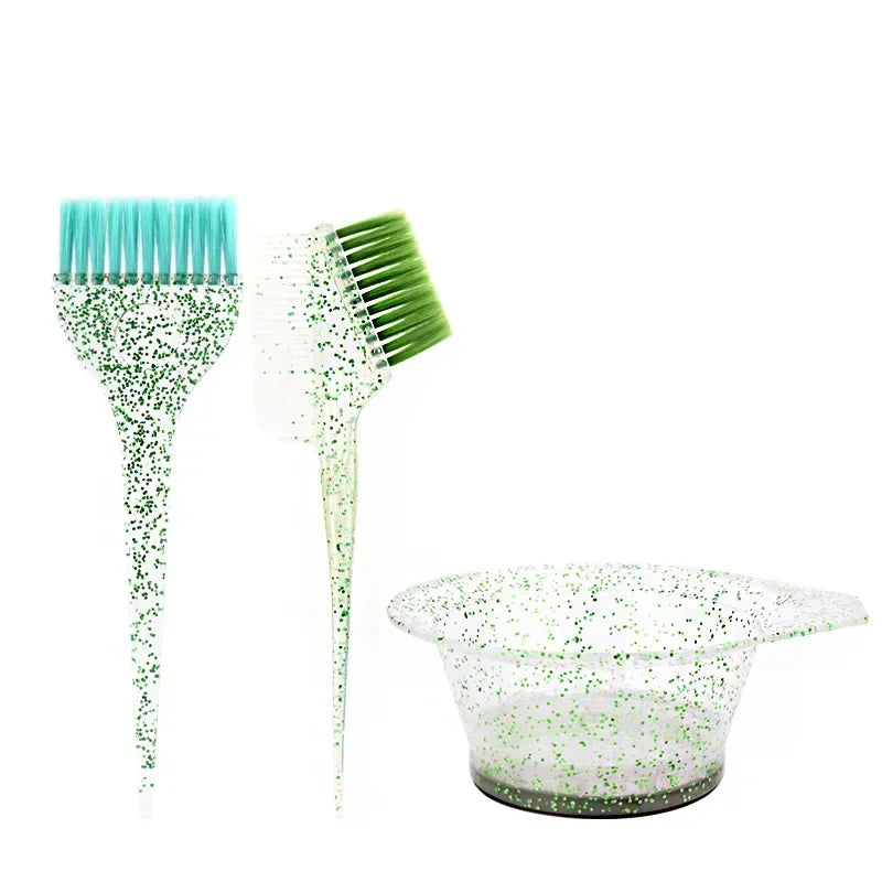 Hair Dye Brush & Mixing Bowl Set (2 Sets) | DIY Salon Tinting Hair Dye Brush Set Peaceful Pleasures Health and Wellness 03