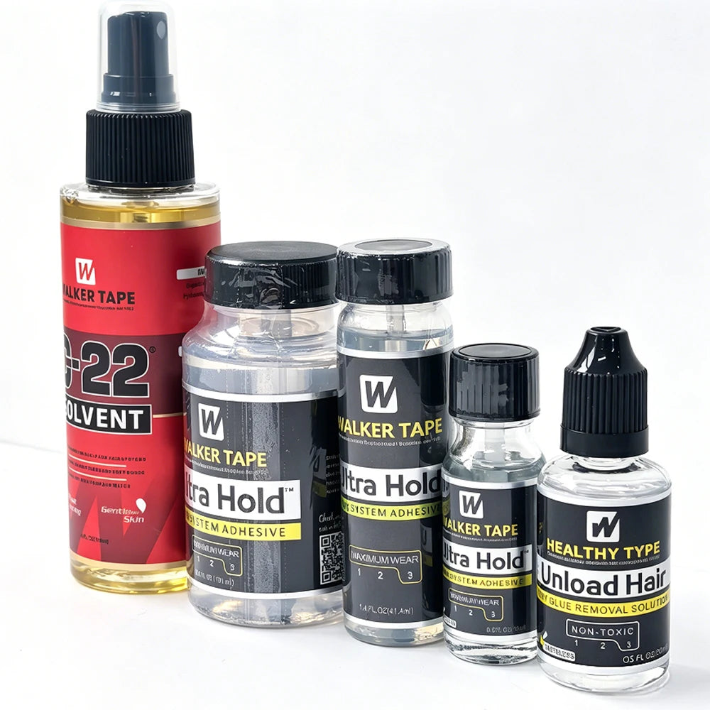 Walker Tape Ultra Hold Hair Adhesive & C22 Remover 4oz