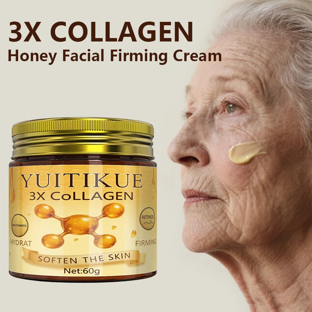 YUITIKUE Collagen Face Cream – Brighten, Lift & Moisturize