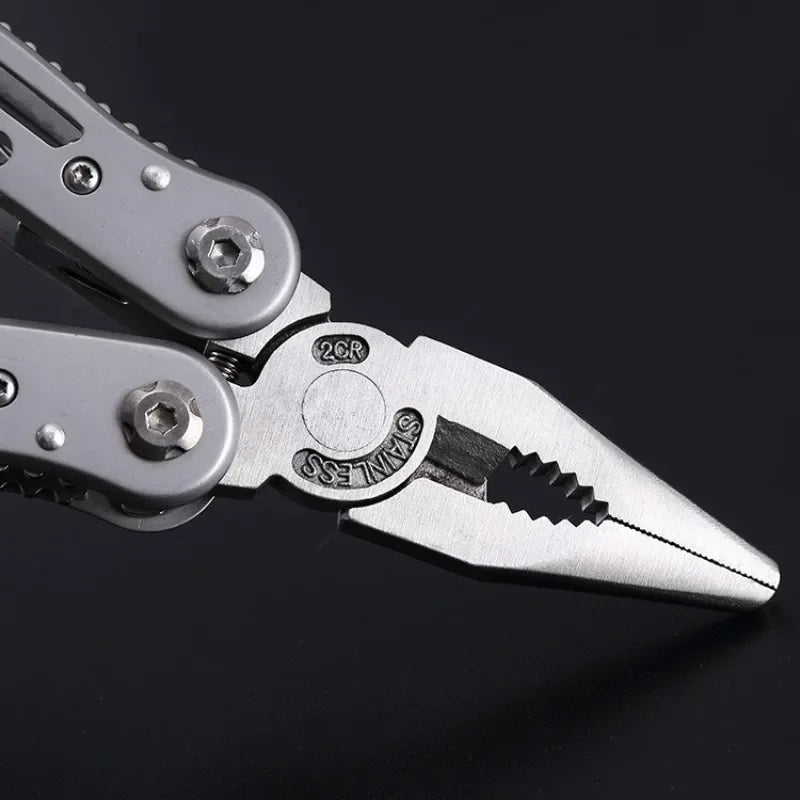 Portable Pocket Multitool | 420 Stainless Steel – Pliers, Knife