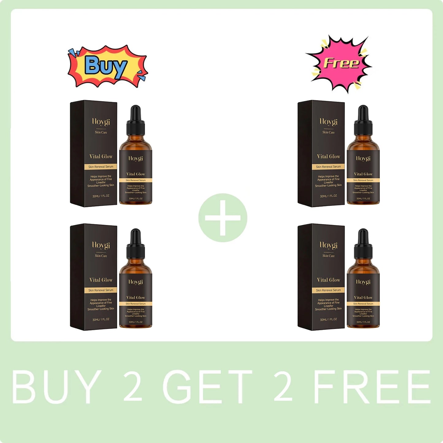 Skin Renewal Serum Hydrating Boosts Natural Glow Fade Fine Lines Improve Skin Tone Refreshes Skin Firming Lifting Skin Care Peaceful Pleasures Health and Wellness Buy 2 Get 2 Free