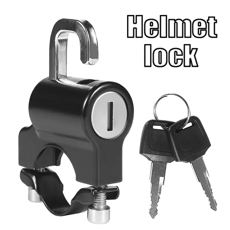 Multifunctional Lock Head Electric Bike Helmet Anti-theft Fixing