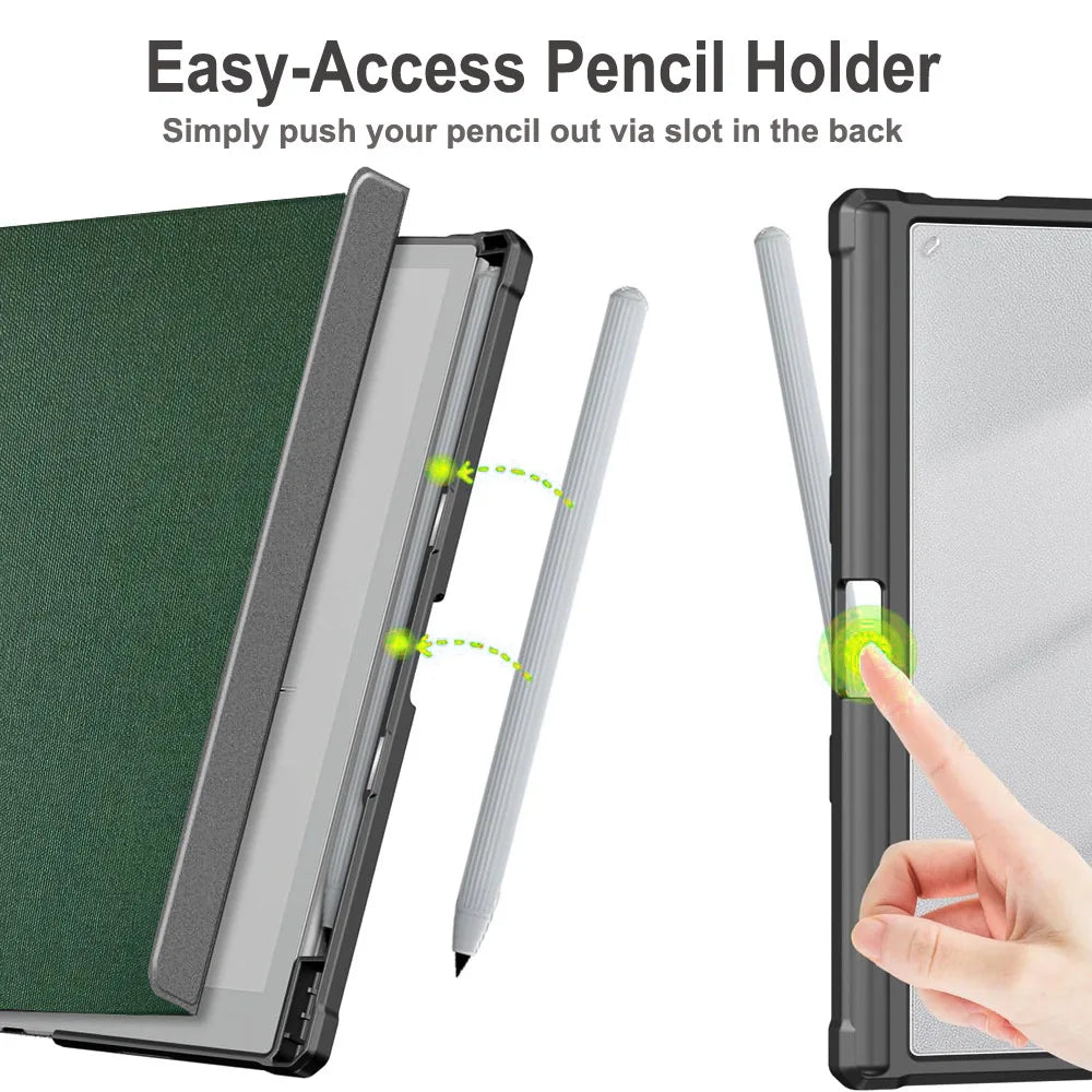 Acrylic And TPU Protective Sleeve For Onyx Boox Note X3 Pro 10.3 Tablet Case Anti-Scratch Dust-Proof Shockproof Magnetic Case Peaceful Pleasures Health and Wellness