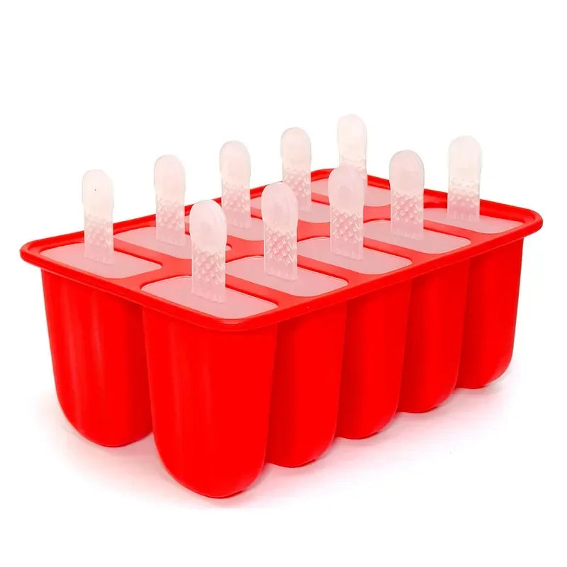 1/3Pcs Silicone ice-making box 4 grid Cartoon Home made Popsicle ice cream Molds for Kids Food Grade DIY Popsicle Maker Molds Peaceful Pleasures Health and Wellness
