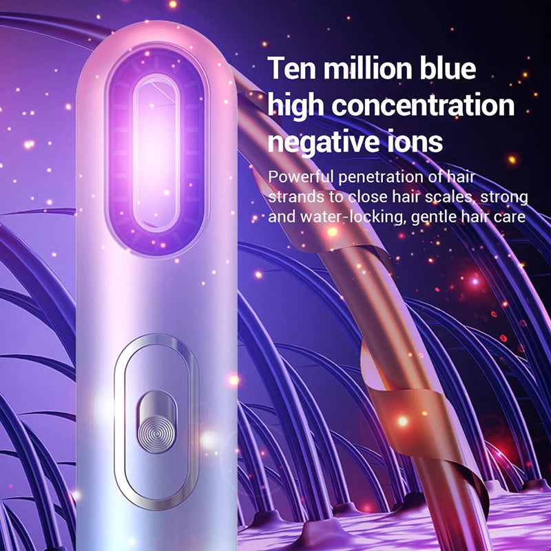 Factory Cheap Price Negative Ion Hair Dryer Brush 3 in 1 Portable Hot Air Comb Dryer Blow Dryer Brush Set Peaceful Pleasures Health and Wellness
