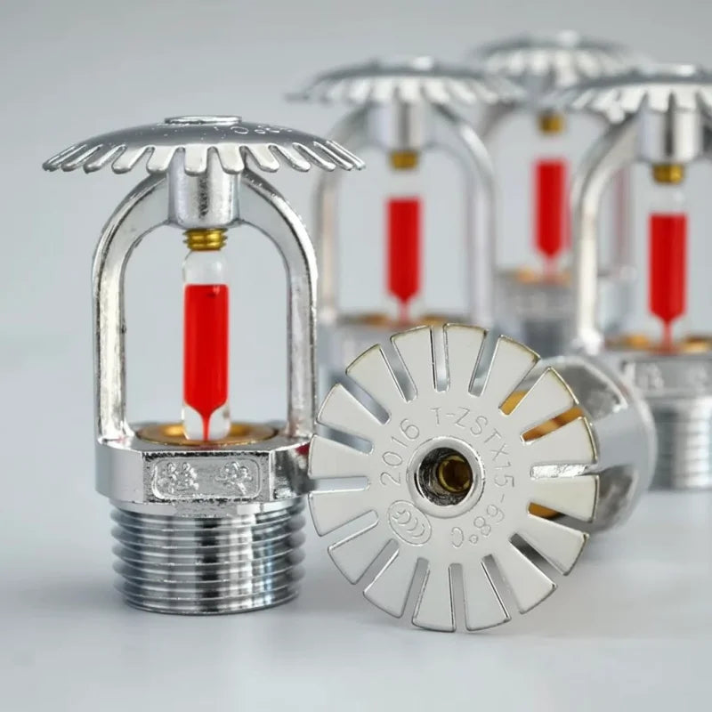 DN15 1/2" Pendant Fire Sprinkler Head | 68°C Brass Chrome