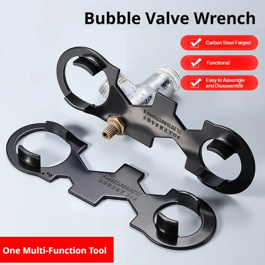 Faucet Spool Wrench – Heavy Duty Carbon Steel Plumbing Tool Plumbing Wrench Oasis Select