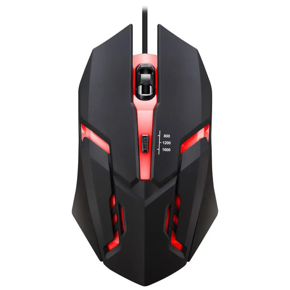 USB Wired RGB Gaming Mouse | Ergonomic 1600 DPI Optical