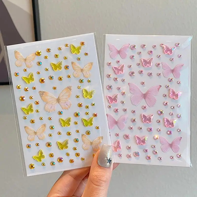 Glitter Face Stickers & Eyeshadow Palette – Kids Stage Makeup