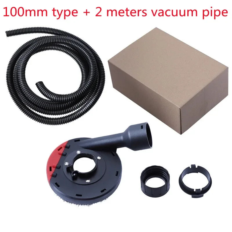Angle Grinder Dust Shroud 100/125mm with Bristles & Vacuum Port Peaceful Pleasures Health and Wellness Model 100 sets