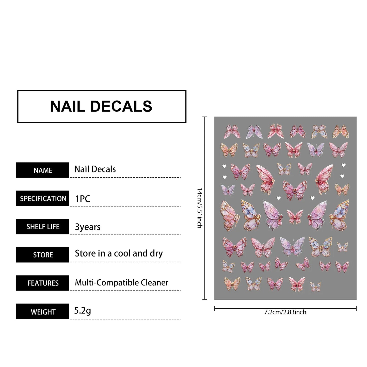 10-Piece Nail Art Pens Set – Waterproof Acrylic Drawing Liner Peaceful Pleasures Health and Wellness Nail Decals