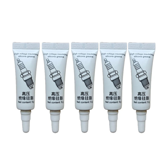 Dielectric Silicone Grease | High Temp Waterproof Marine Paste Dielectric Silicone Grease Peaceful Pleasures Health and Wellness 5PCS