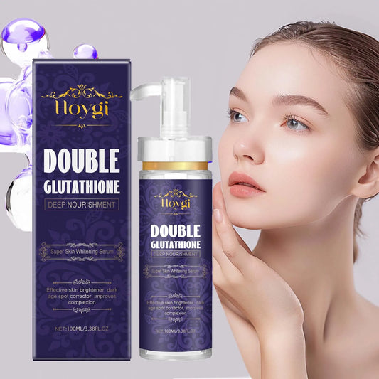 Double Glutathione Serum – Brighten Dark Spots & Even Skin Tone Peaceful Pleasures Health and Wellness