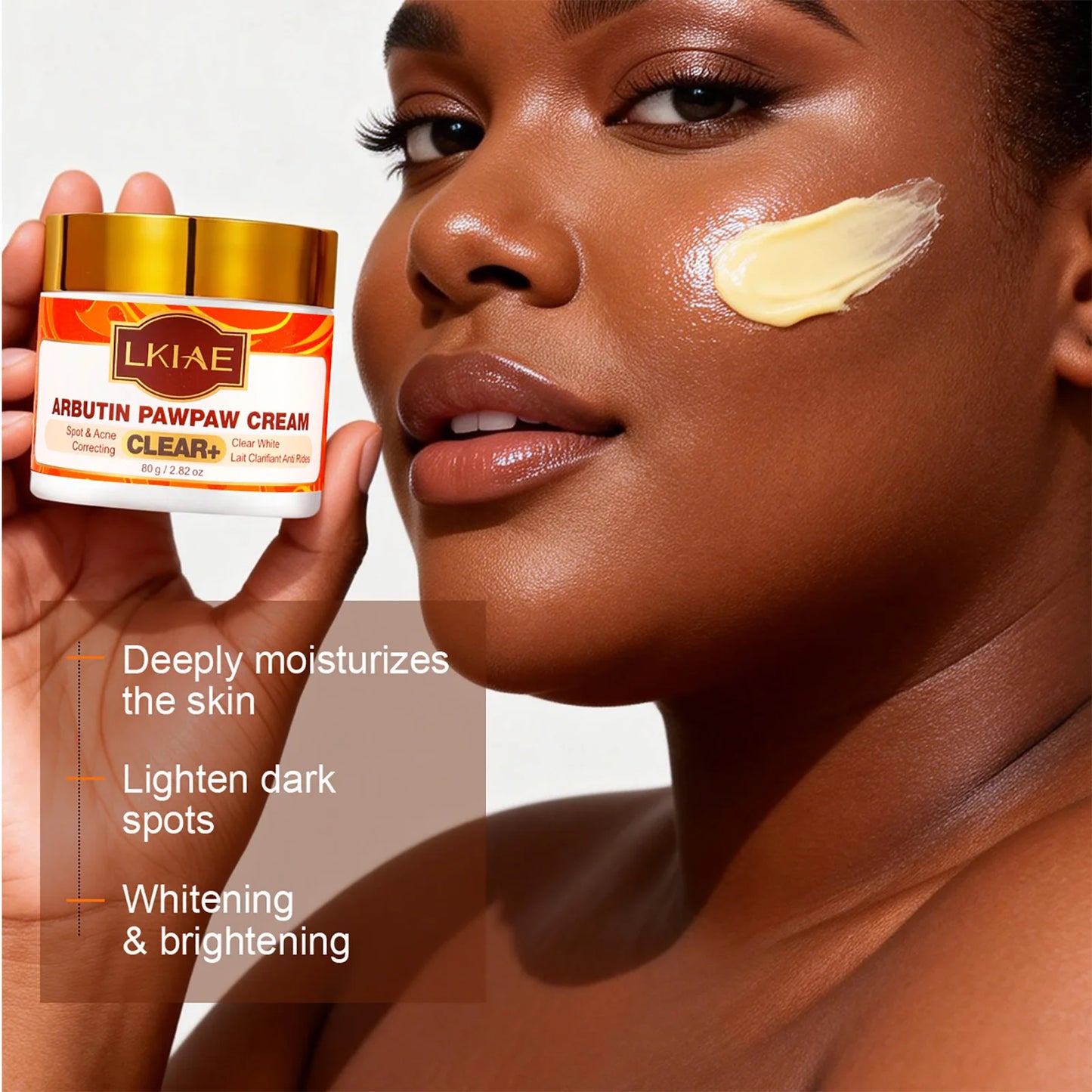 AILKE Arbutin Brightening Skincare Set – Vitamin C, Papaya & Carrot
