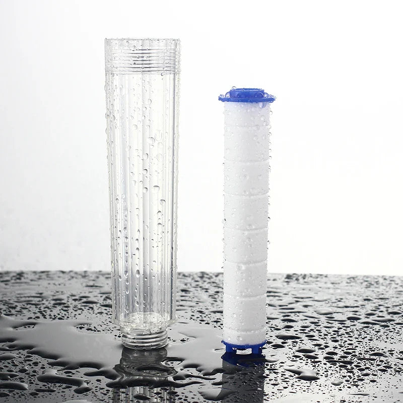 50-Pack Shower Head Filter Cartridges | PP Cotton Water Purifier