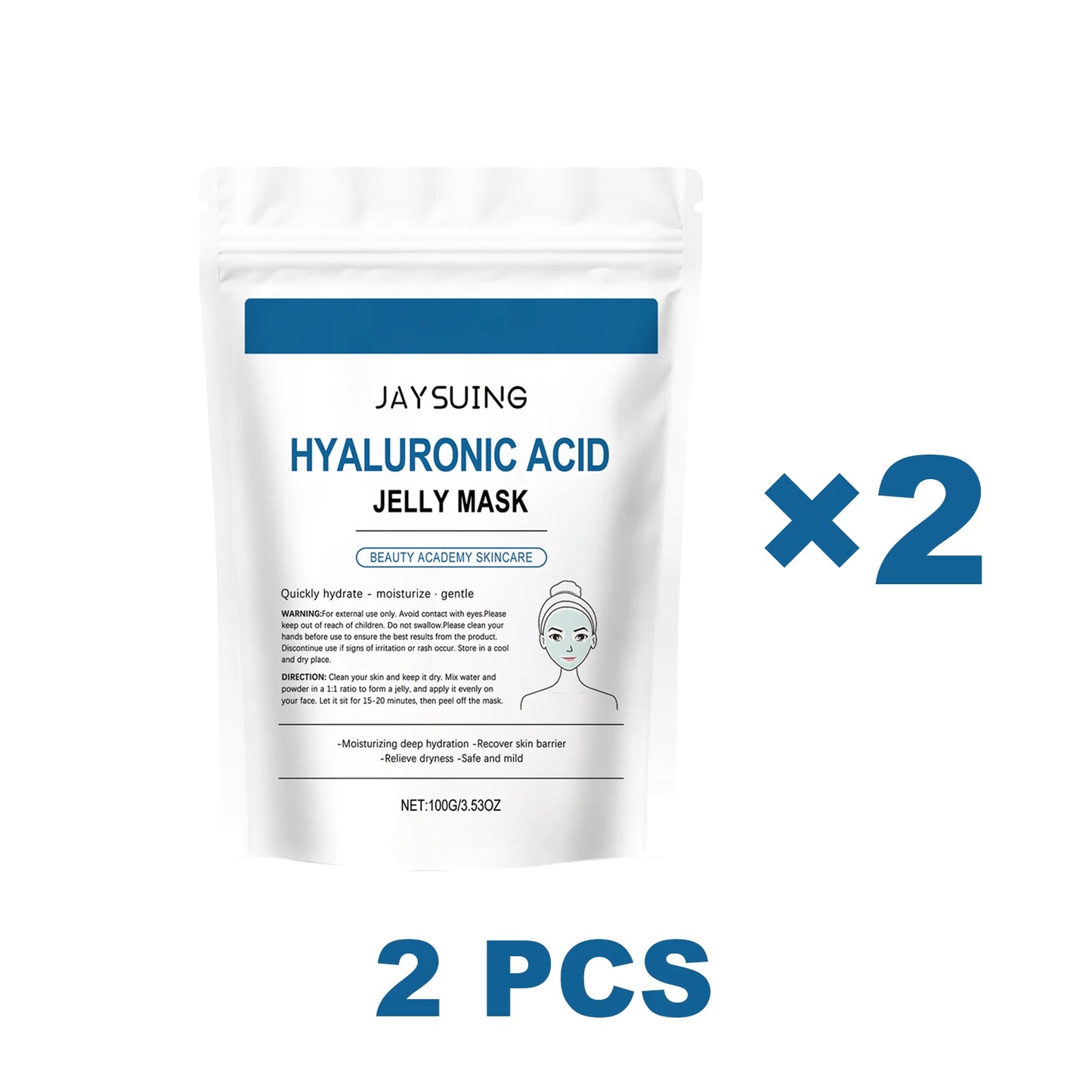 Jaysuing Hyaluronic Acid Jelly Mask – Firming & Pore-Minimizing