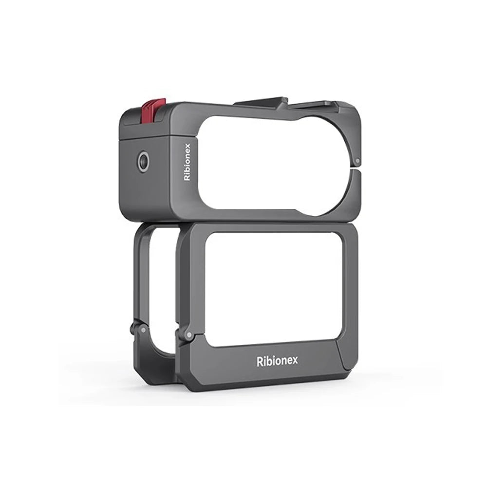 Aluminum Alloy Cage For DJI Osmo Nano Protective Cage Compatible For DJI Mic With 1/4"-20 Threaded Hole/For DJI/Cold Shoe Mount Peaceful Pleasures Health and Wellness Rabbit Cage set