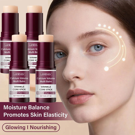 Collagen Calcium Multi Balm Stick | Anti-Wrinkle Moisturizer 9g Moisturizing Balm Stick Peaceful Pleasures Health and Wellness