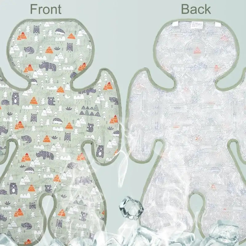Baby Cooling Seat Pad – Breathable Cotton for Prams & Car Seats