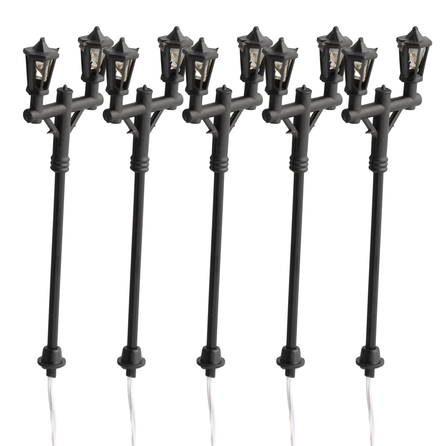Model Street Lights Scale 1 100 LED Lamppost Patio Garden Lamps