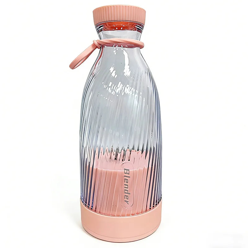 Food-grade 6-blade juicer - Portable fruit and vegetable home juicer - Eco-friendly fruit and vegetable mixing cup Peaceful Pleasures Health and Wellness