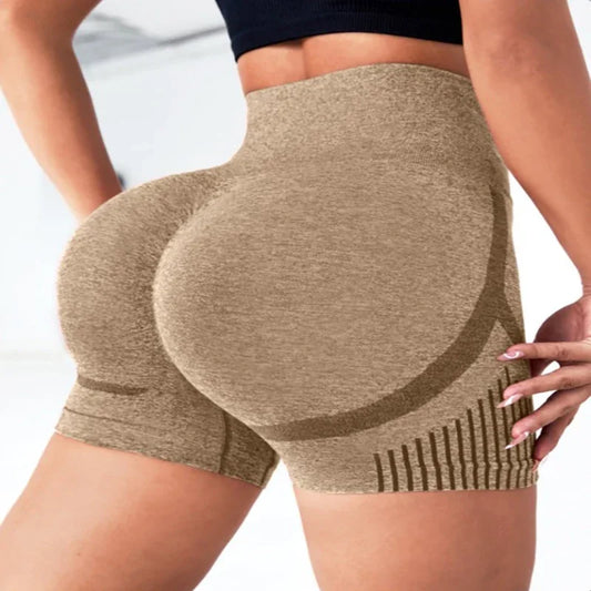 Yoga Leggings Europe and The United States Seamless High Elastic High Waist Quick Dry Leisure Sports Yoga Wear Shorts for Women Peaceful Pleasures Health and Wellness