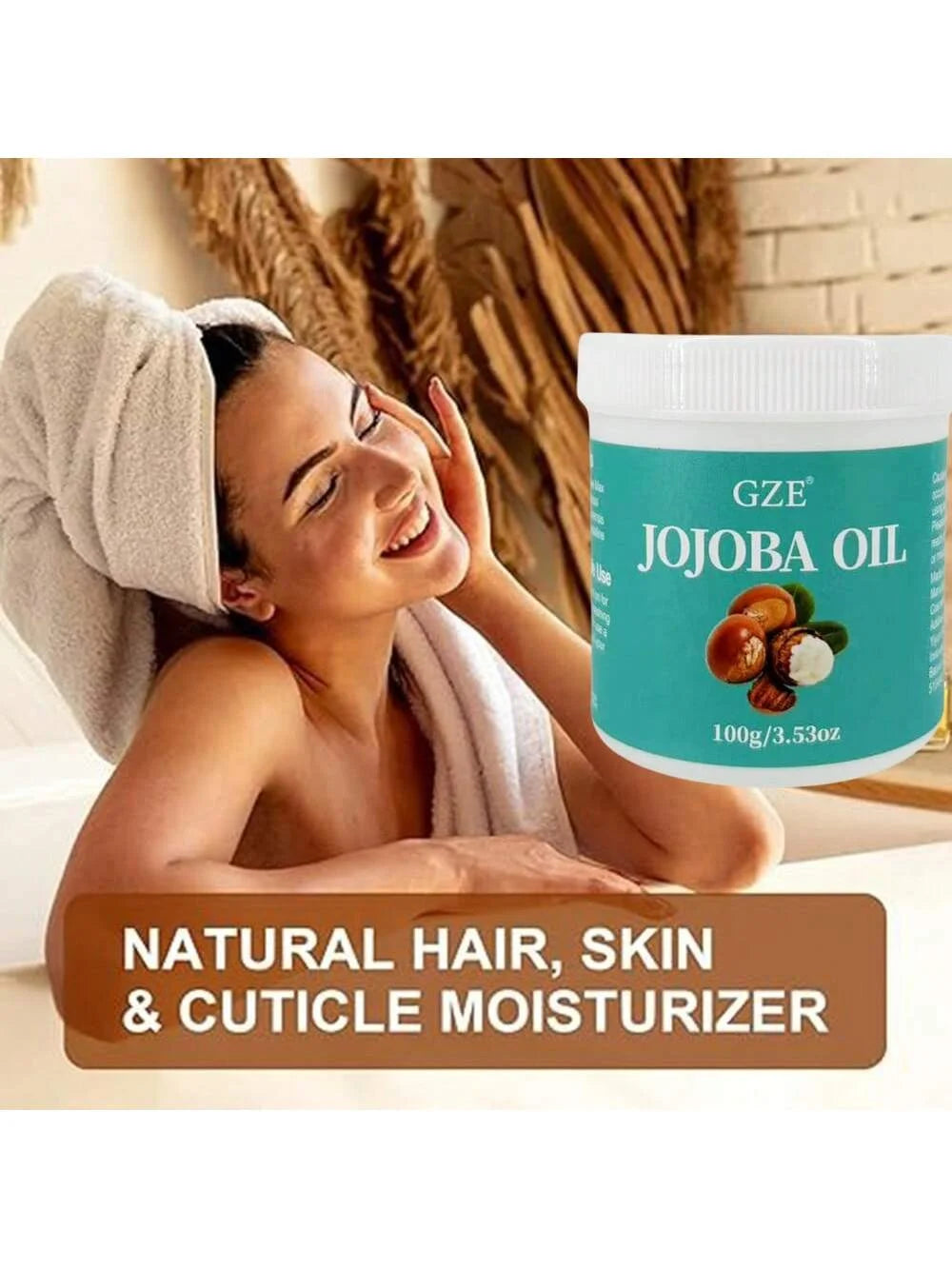 GZE Jojoba Oil Hair Conditioner – Repair & Deep Moisture