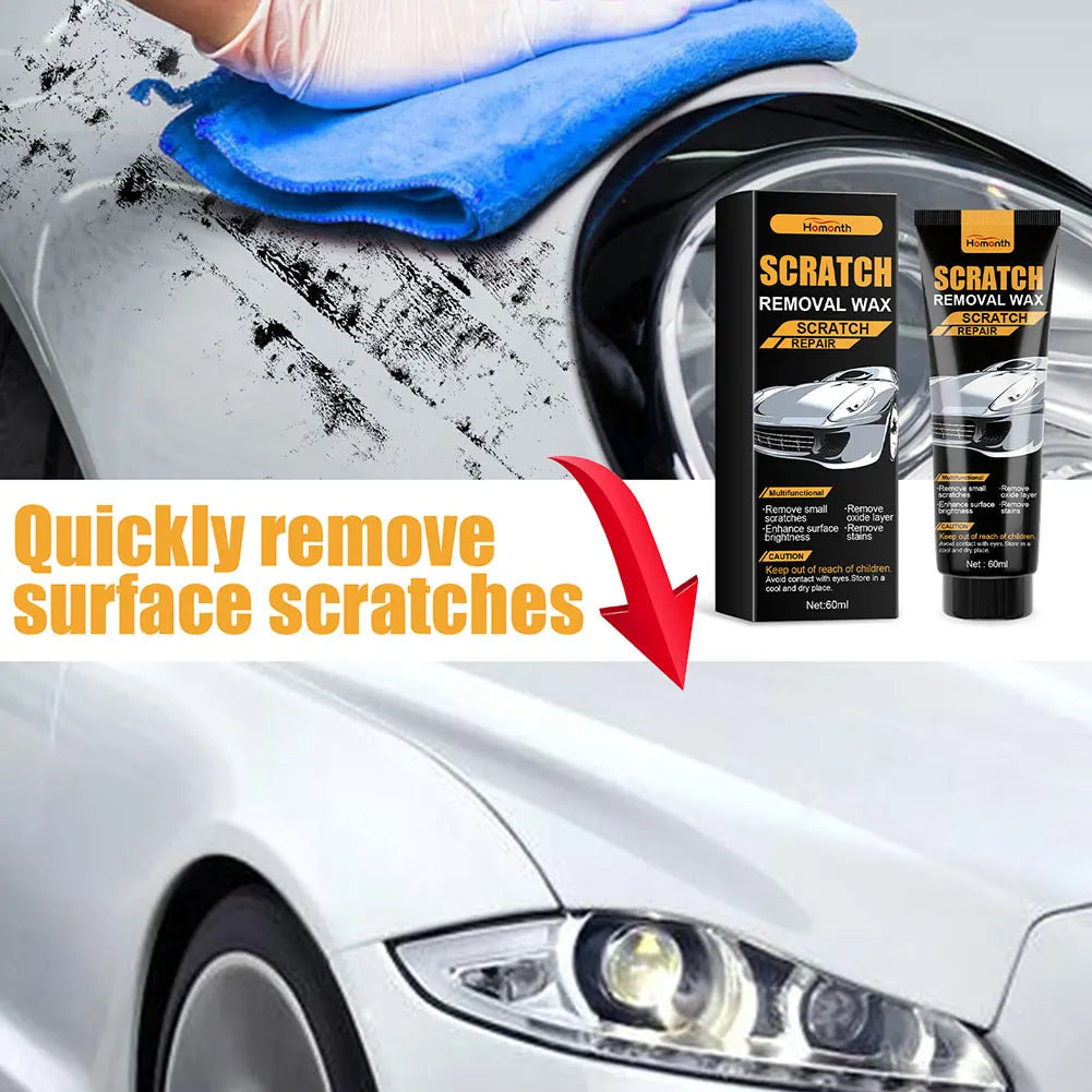Car Scratch Repair Wax Scratch Remover Multipurpose Waterproof Lasting Long Lasting Deep Scratches Car Scratch Remover For Car Peaceful Pleasures Health and Wellness