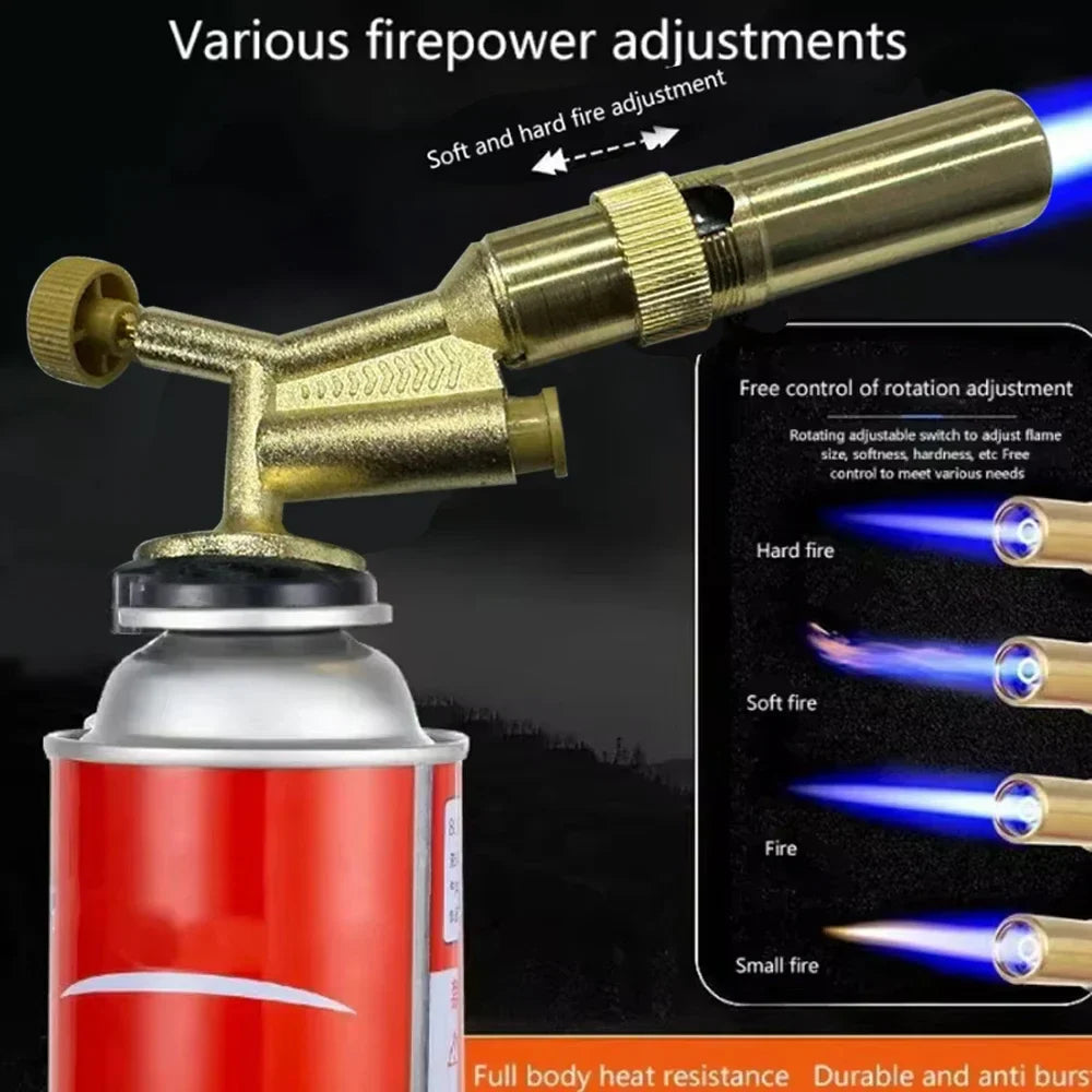 Brass Propane Welding Torch – Gas Burner for Brazing & Soldering