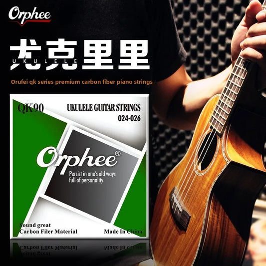 Guitar Accessories Orphee Strings QK-90 Uk Ukulele 1-4 Sets Peaceful Pleasures Health and Wellness