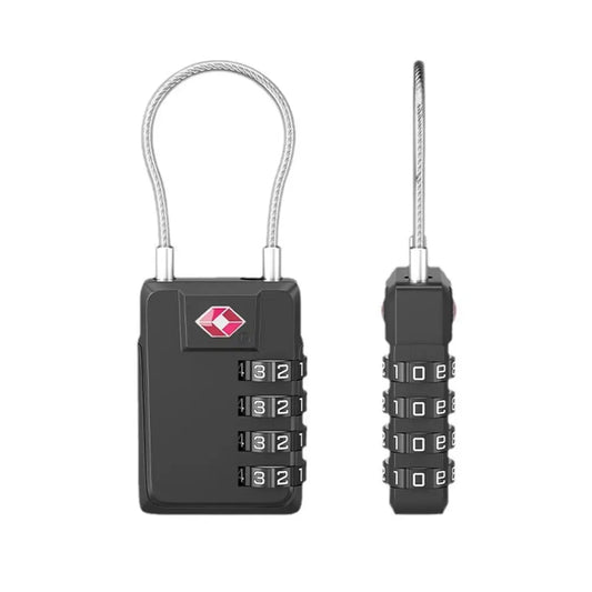 TSA 4-Digit Combination Lock – Zinc Alloy Travel Padlock Travel Combination Lock Oasis Select Type 2