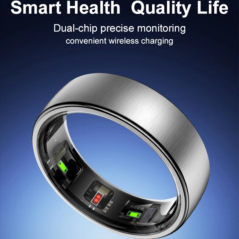R10 Charging Case Smart Ring Men Women Skin Temperature Health Sleep Monitor Smartring Sport Fitness Tracker For Andriod IOS Peaceful Pleasures Health and Wellness
