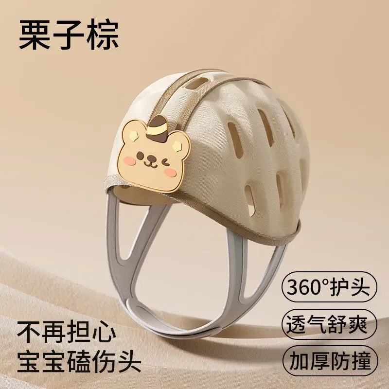 Baby Head Protector Anti-Drop Safety Hat for Toddlers 1–3Y Baby Safety Hat Peaceful Pleasures Health and Wellness Khaki