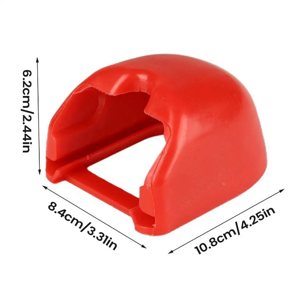 Trailer Tow Hitch Covers Waterproof Heavy Duty Protector Trailer Connector Hitch Dust Cap for Caravan Vehicle Automotive SUV RV Peaceful Pleasures Health and Wellness Red