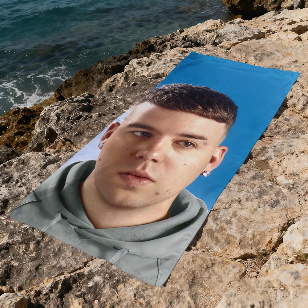 Quick-Dry Beach Towel | Soft Pool, Travel & Gym Towel Quick-Dry Beach Towel Peaceful Pleasures Health and Wellness