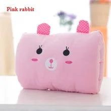 Cartoon Cute Hand Warmer Pillow, Warm Hand Cover Cylinder Cushion for Women Girls, Soft Plush Stuffed Toy Gift, Home Decor Peaceful Pleasures Health and Wellness Pink rabbit