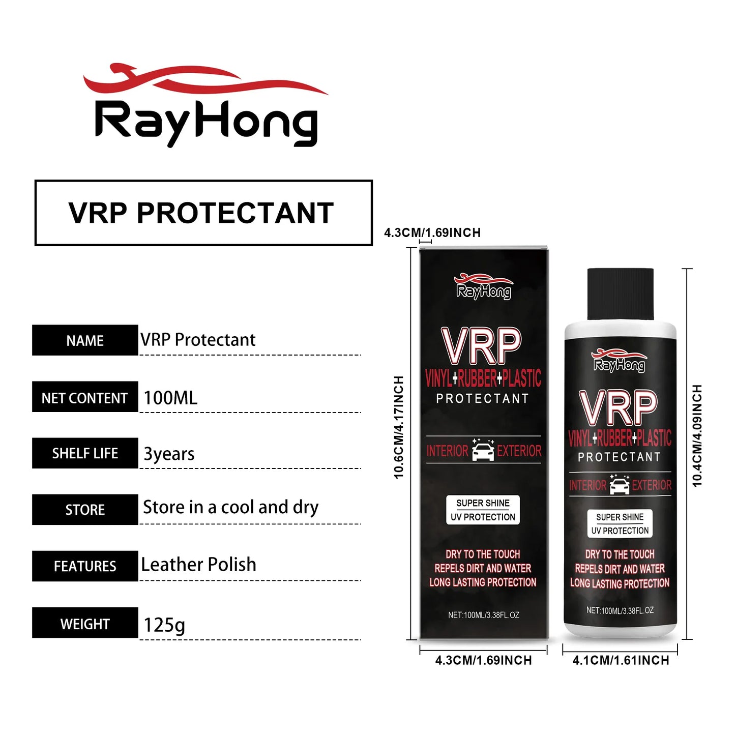 RAYHONG Car Polish Scratch Repair & Paint Refurbishing Agent