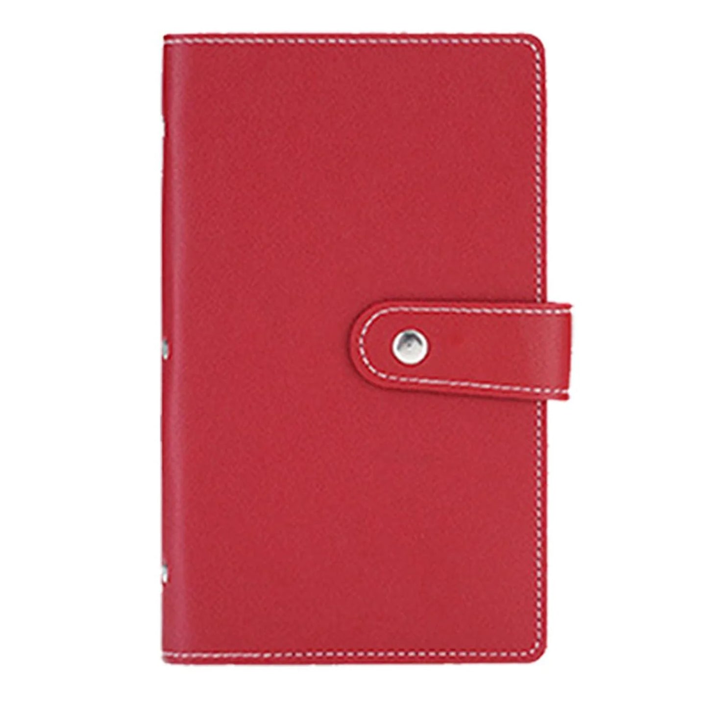 Envelope Challenge Binder Book Budget Binder Savings Challenges Book for Index Card Sleeves and Planners Peaceful Pleasures Health and Wellness Red