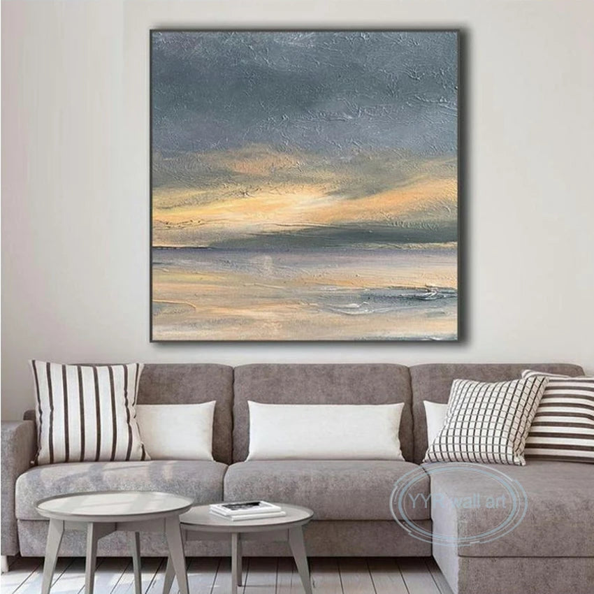 High Quality Handmade Oil Painting 2023 Christmas Decoration Poster Abstract Wall Art Canvas Living Room Sofa Bedroom Restaurant Peaceful Pleasures Health and Wellness