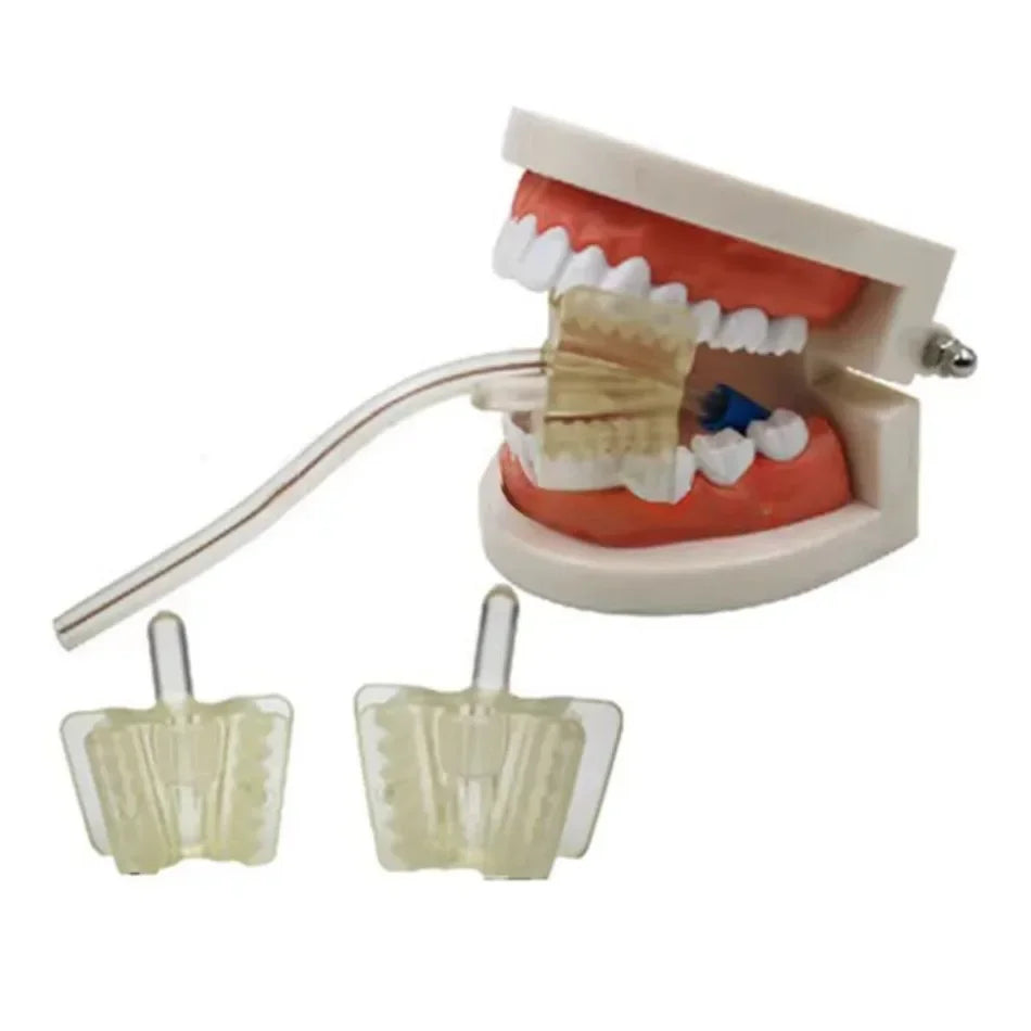 5-Pack Dental Silicone Mouth Support & Saliva Ejector Holder