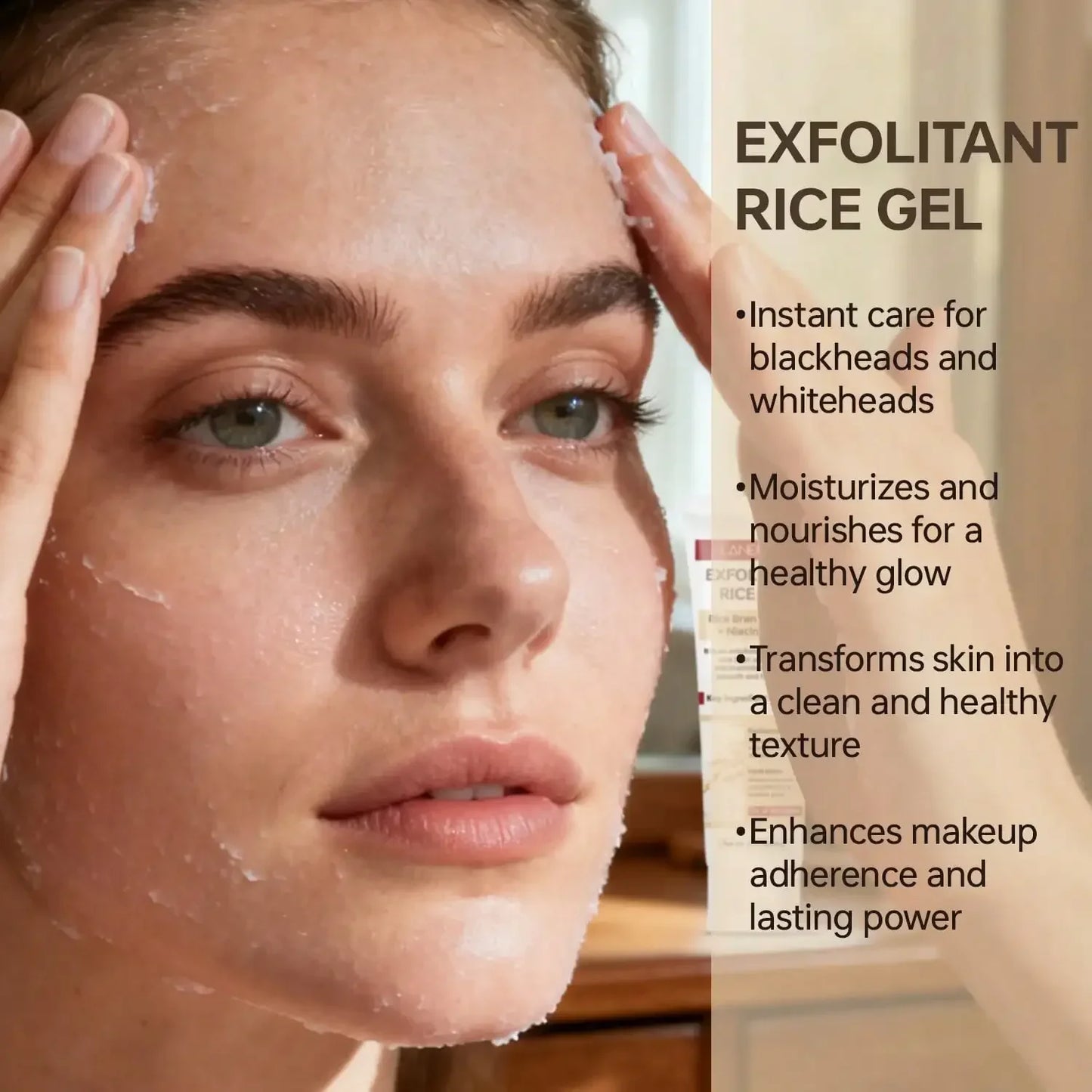 Rice Enzyme Peel-Off Gel – Exfoliating Blackhead Remover