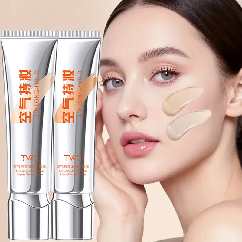 Clear Air Liquid Foundation – Waterproof & Natural Finish