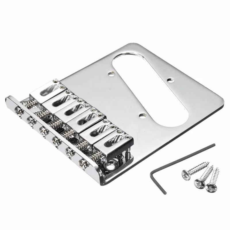 6 Saddles TL Chrome Guitar Bridge Gotoh Modern Electric Saddle