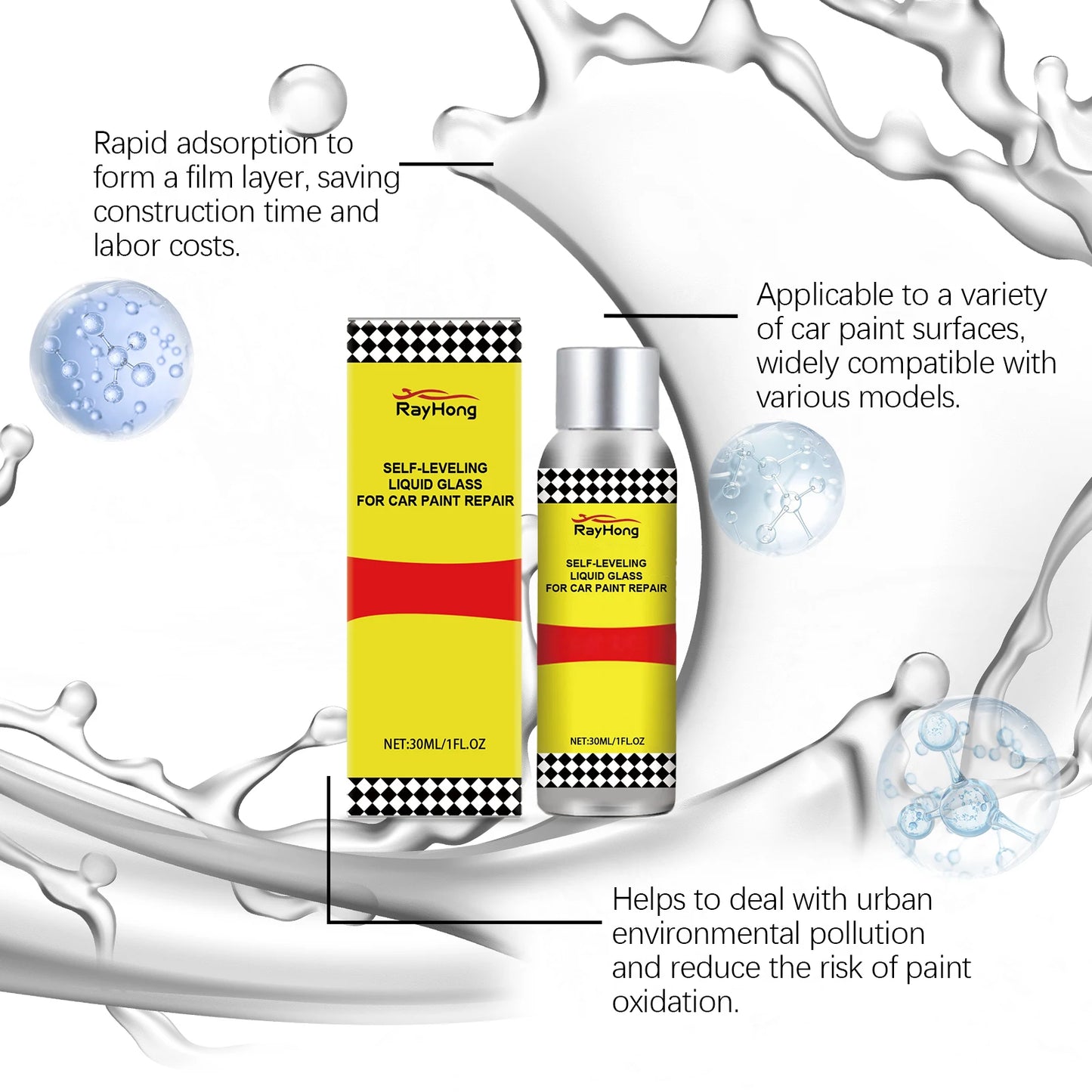 Nano Car Paint Coating & Polish – Scratch Repair & Gloss