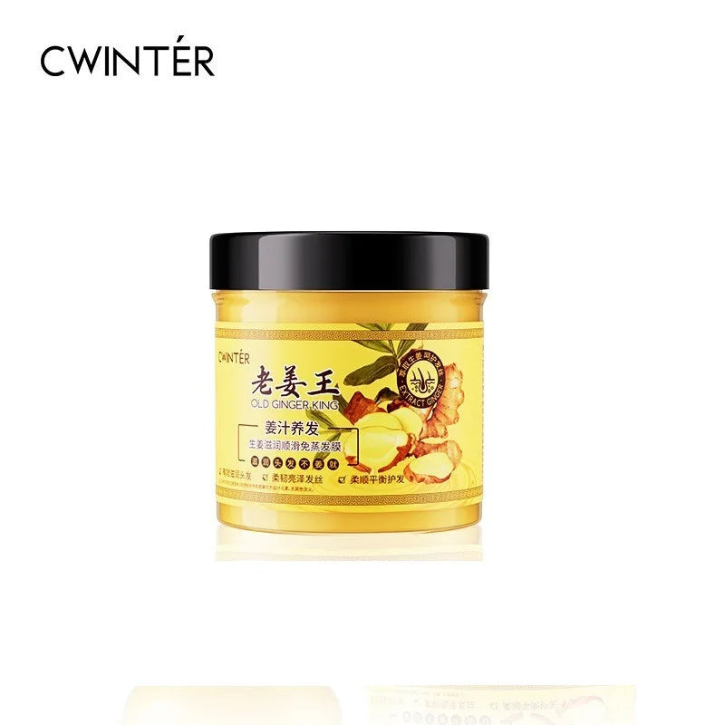 Ginger Shampoo & Hair Mask Kit – Hydrating & Smoothing 500ml