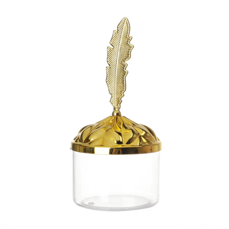 Golden Pumpkin Carriage Candy Box – Party Favor & Gift