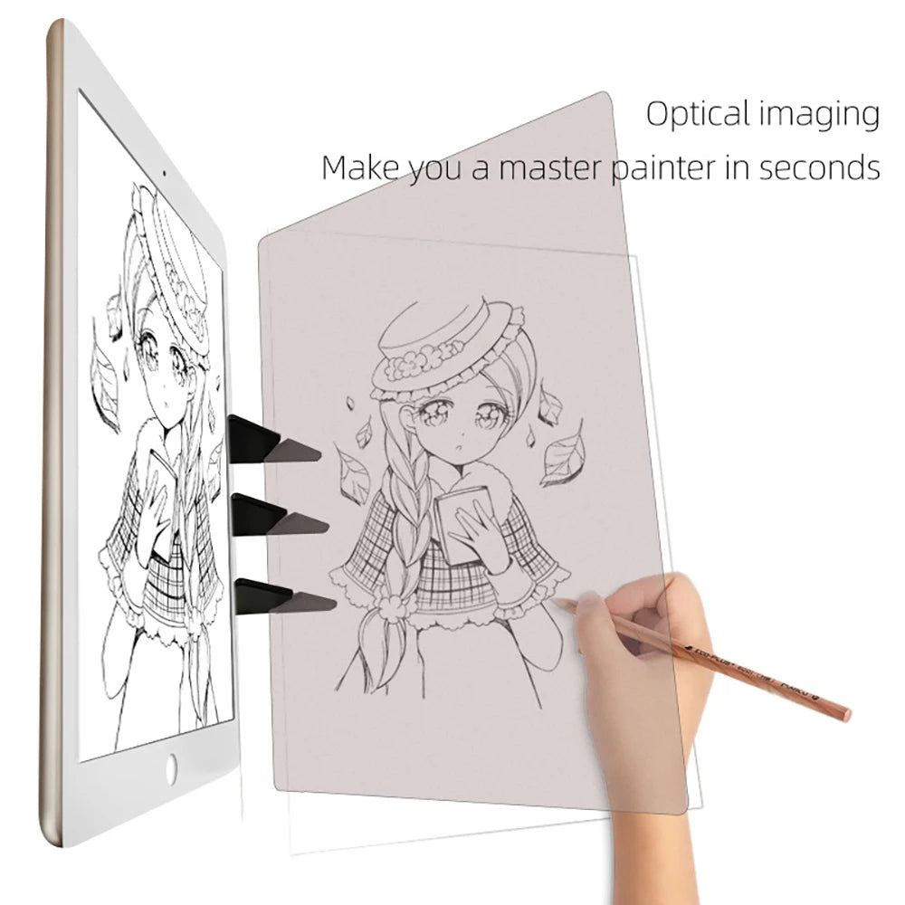 Projection Copying Board Drawing Artifact Translucent Mobile Phone