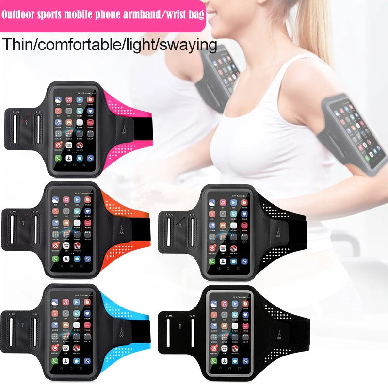 Sports Bag For Phone Armband For Sports Cell Phone Accessories Woman mp3/mp4 Bags Hand Bag Lycra Armband For Running Waterproof Peaceful Pleasures Health and Wellness